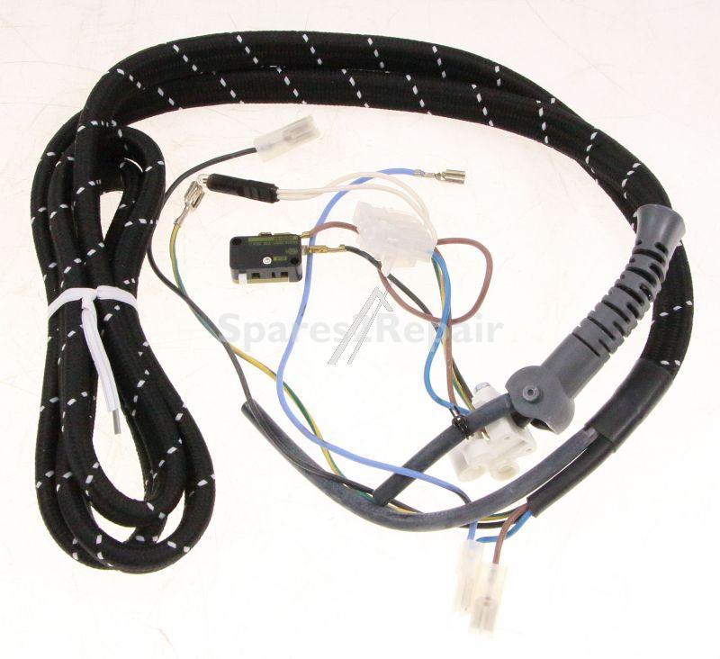 Iron Connection Cable - Rs-dg0147 Cord-black [Groupe SEB]