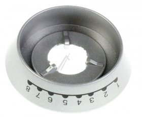 Gauge Disc - C00279160 482000087730 Knob Disc Top Oven Silver [Whirlpool Indesit]