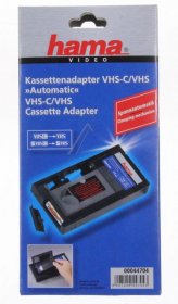 Hama Adapter Tape - 44704 Motorzed Cassette Adapter - Vhs|c > Vhs And S-vhs|c > Svhs