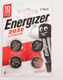 Energizer 3.0v Button Cell Battery - Cr2032 E304127205 Energizer Special Battery - Lithium Cr-type 2032 Bp 4 Pieces