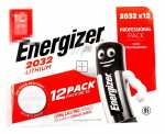 Energizer 3.0v Button Cell Battery - Cr2032 E304263600 Energizer Special Battery - Lithium Cr-type 2032 Bp 12 Pieces