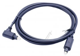 Optical Fibre Connectors - Fiber-optic Cable (Ø=4,0mm), Toslink-toslink, 1x Angled 2m