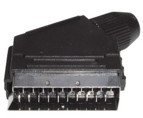 Com Scart Plug - Scart Plug 21pin Solderable