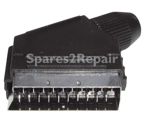 Com Scart Plug - Scart Plug 21pin Solderable