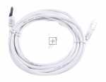 Com Cat5 Patch Cable - Cat5 Lead - Rj45 Plug To Plug - Grey 3.0m