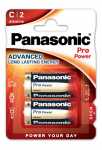 Panasonic C Akaline Batteries - Lr14 Lr14 Pro Power Alkaline Battery C 1.5v (2-pk Blister)