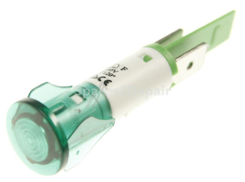 Smeg Filament Lamp - 824610596 Green Warning Lamp