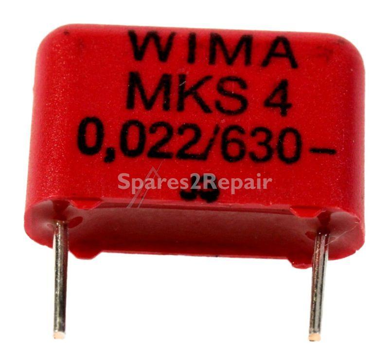 Wima Mks4 Pulse Capacitor - 0 022uf-630v Mks4j022203c00kssd Mks4 Capacitor 7 5mm Rm10