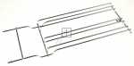 Hisense Gorenje Guide-rail - 437381 Frying Pan Guide R Mw 45 Cr