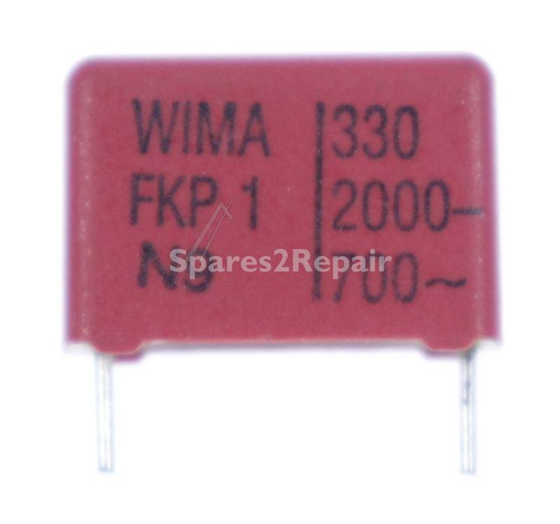 Wima Fkp1 Pulse Capacitor - 330pf-2000v Fkp1u003304c00kssd Fkp1 Pulse Capacitor Rm=15 -rohs Compliant-