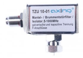 Axing Sheath Current Filter - Tzu 10-01 F-mantelstromfilter BrummentstÖr Galvanische-kapazitive Tren