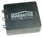 Marmitek Hdmi Converter - Connect Ah31 25008264 Rca To Hdmi Converter -1080p Full Hd - Scart - Pal - Av Hdmi Adapter