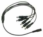 Delock Cable/plugs/adapter - Cable Dc Splitter 5.5 X 2.1 Mm 1 X Female > 5 X Male