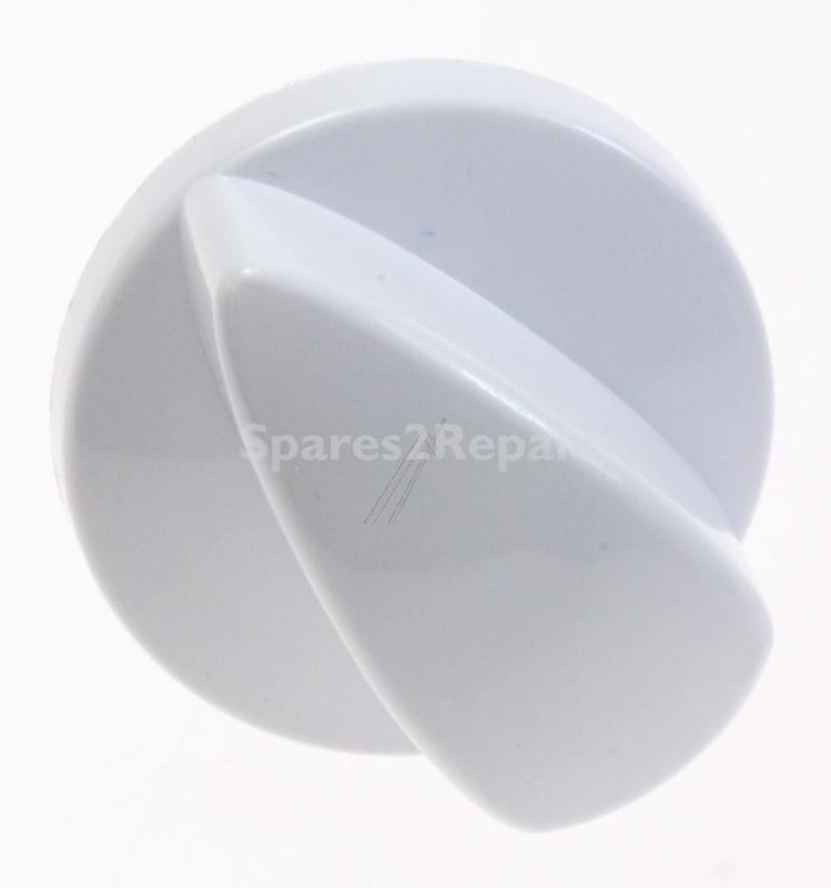 Control Knob - C00145014 482000029980 Knob Gas Burners Polar White New [Whirlpool Indesit]