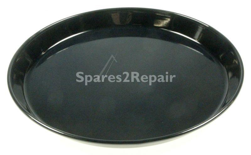 Bread cake Form - Hez617000 00577346 Pizza Tray Enameled Anthracite [Bosch Siemens]