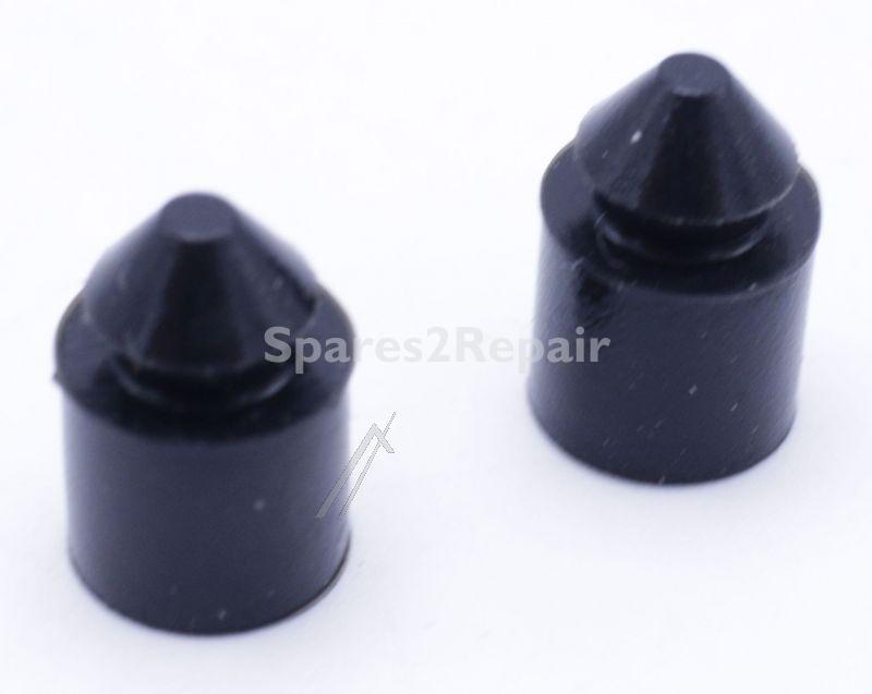 Rubber Foot - Ts-01039530 Skid*2-black [Groupe SEB]
