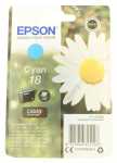 Epson Cartridge - 18 C13t18024012 Ink Cartridge Cyan 3 3ml