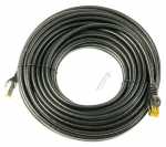 Cat6 Patch Cable - Outdoor-patchkabel Cat6a, Rj45, S-ftp, Schwarz, 15m