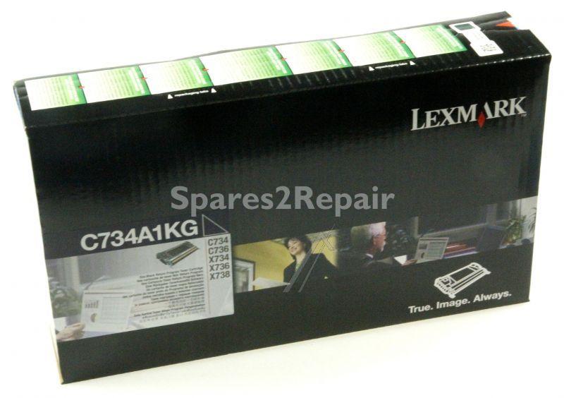 Lexmark Toner Cartridge - 0c734a1kg C734a1kg Lexmark R-toner Black C734-c736 8k X734-x736-x738