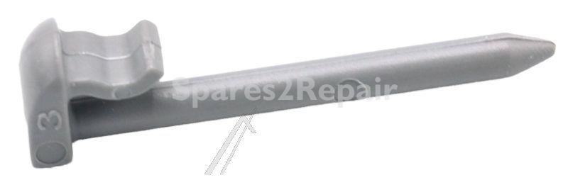 Stop Unit - 42021919 Upper Basket Stopper-rear-ral7046 [Vestel]