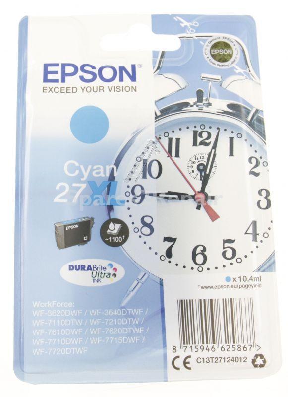 Epson Cartridge - 27xl C13t27124012 Ink Cartridge Cyan 10 4ml