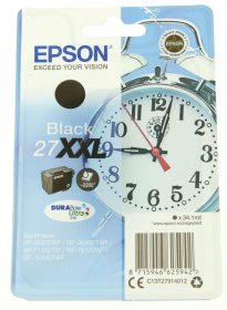Epson Cartridge - 27xxl C13t27914012 Ink Cartridge Black 34 1ml