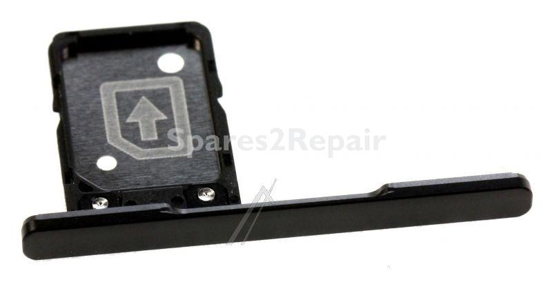 Sony Sim card Holder - 306j1x60800 U50045321 Sim Card Holder Single Black
