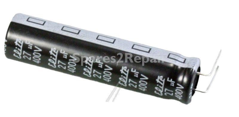 Vestel 400v Radial Electrolytic 105 D - 27uf-400v 30071312 Cap El 27µf 400v M 105c 350ma 10x40lb Ro