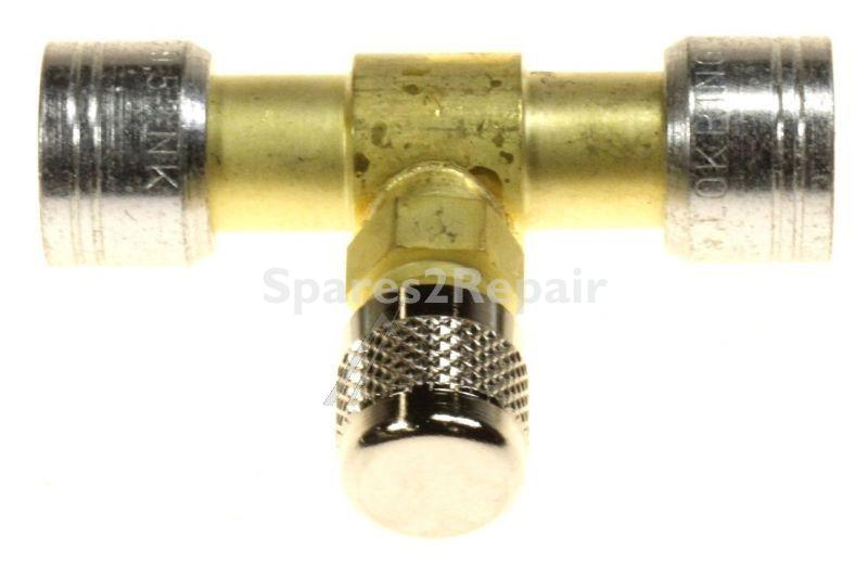 Lokring Lokring Connector - 9 53nkmssv00 L13000779 Brass Coupling With Schrader Valve (type 00)