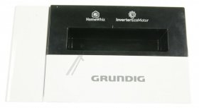 Detergent Dispenser Cover - 2410609145 C00893547 Detergent Drawer Front Cover Assembly [Arcelik]