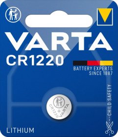Varta 12,5mm Button Cell - Cr1220 6220101401 3 0v-35mah Lithium Varta Battery 12 5x2mm