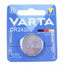 Varta 24,5mm Button Cell - Cr2430 3v-280mah Lithium Battery24 5x3mm Varta