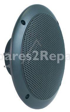 Visaton Speaker-build-in - Fr16wp Schwarz Einbaulautsprecher, Einbau-Ø=141mm, 4-ohm
