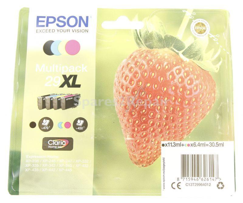 Epson Cartridge - 29xl C13t29964012 Cartridge Multipack Cmyk 30 5ml