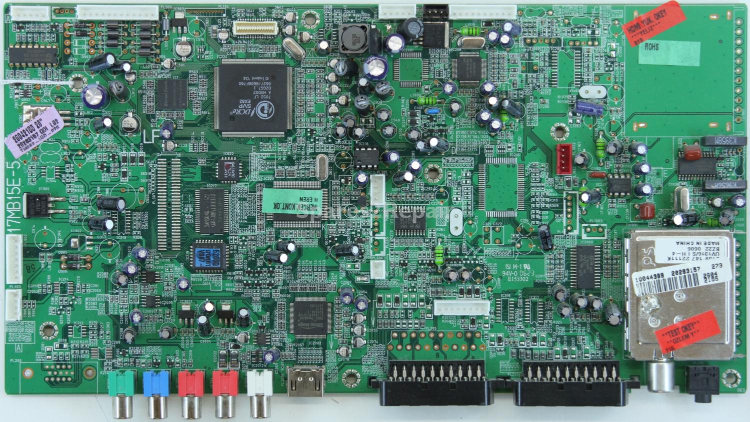 Acoustic Solutions LCD26NK750HD - Main AV - 17MB15E-5 - VER E5 - 251005 - 20283157