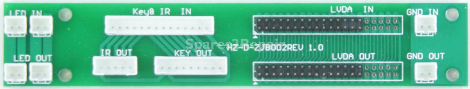 Baird TI3206LEDBCJ - Connector Board - HZ-D-ZJB002REV 1.0