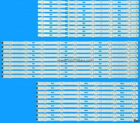 Samsung LED Backlight Array Samsung BN96-34766A + BN96-34767A + BN96-34768A 78" V5DU-780DCA-R1 + V5DU-780DCB-R1 + V5DU-780DCC-R1 27pcs