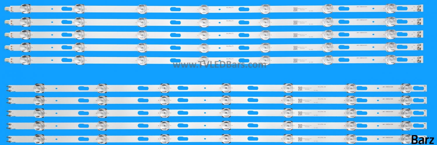 Barz LED Backlight Array Samsung UE70RU7020 BN96-50046A + BN96-50047A 70" CY-GN070HGJV1H CY-GN070HGPV1H LM41-00827A + LM41-00828A 10pcs