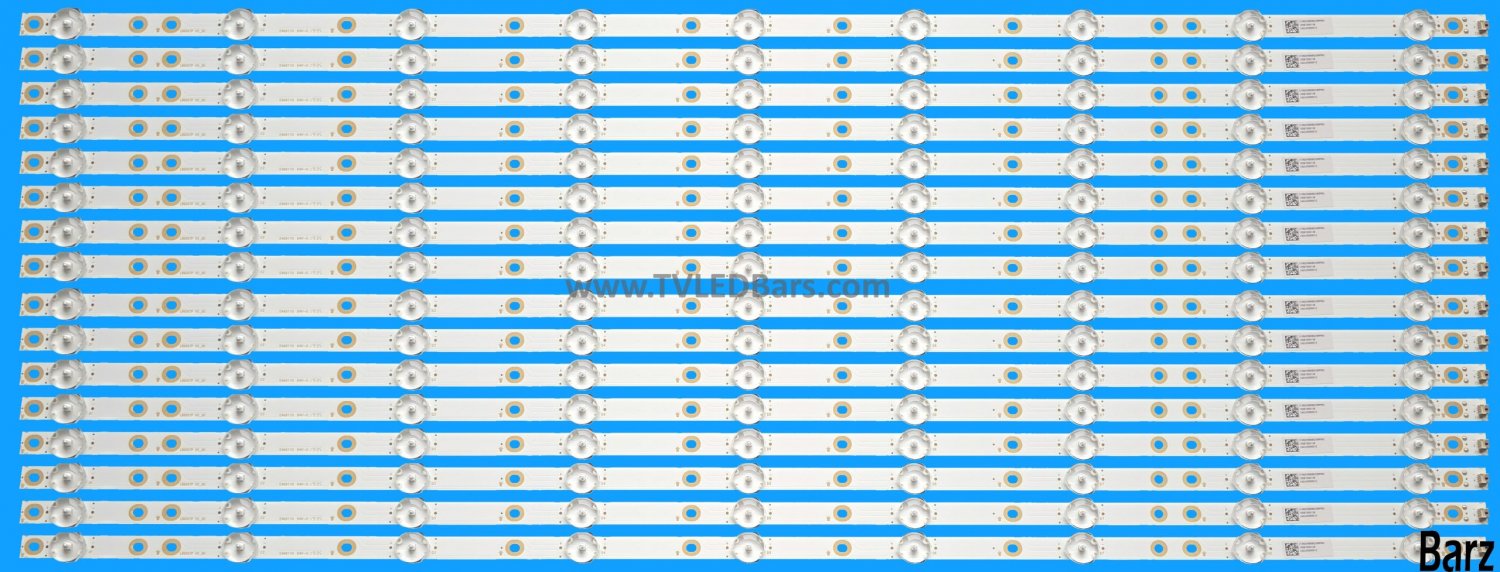 Philips LED Backlight Array Philips 996592001064 65PUS8204/12 65" TPT650U2-EQYA4.G REV.S4F LB6507P V0_00 16pcs