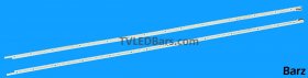 Barz LED Backlight Array Panasonic TX-50AX802B TX-L50E6B 50" V500DK1-KS2 V500HJ1-LE6 REV.C5 V500D2-LS1-TREM3 TLEM3 / V500H1-LE6-TREM3 TLEM3 2pcs