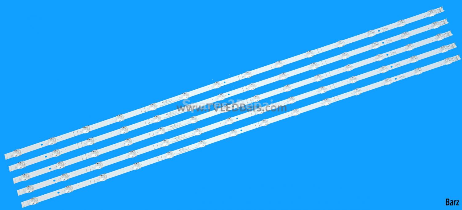 Hisense LED Backlight Array Hisense H55B7500UK H55B7500 HD550V3U51-TAL2 SH55D14-ZC29AG-03D 5pcs