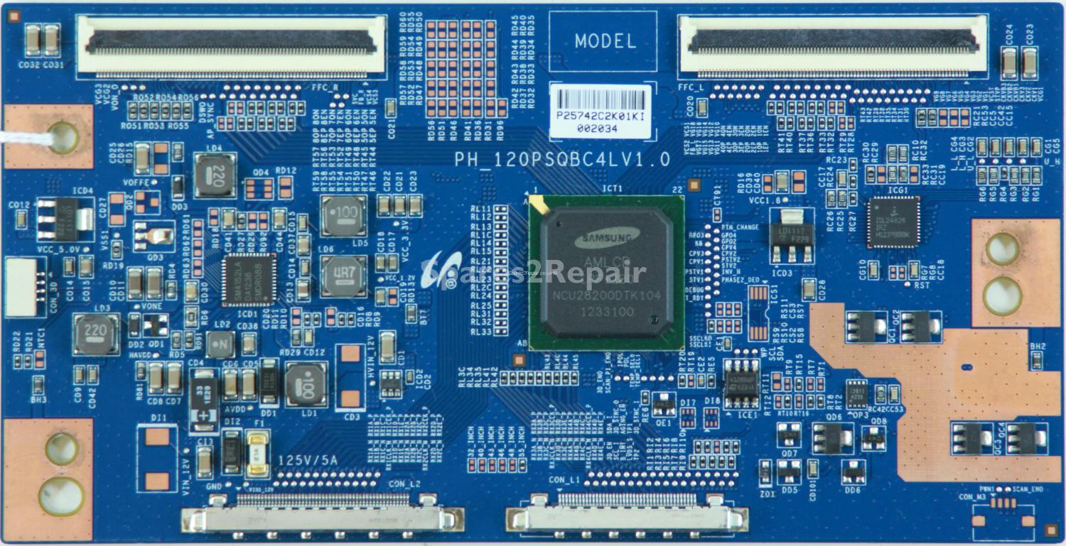 Blaupunkt 55/188J-GB-5B-1HCU-UK - T-Con - LJ96-25742C - PH_120PSQBC4LV1.0