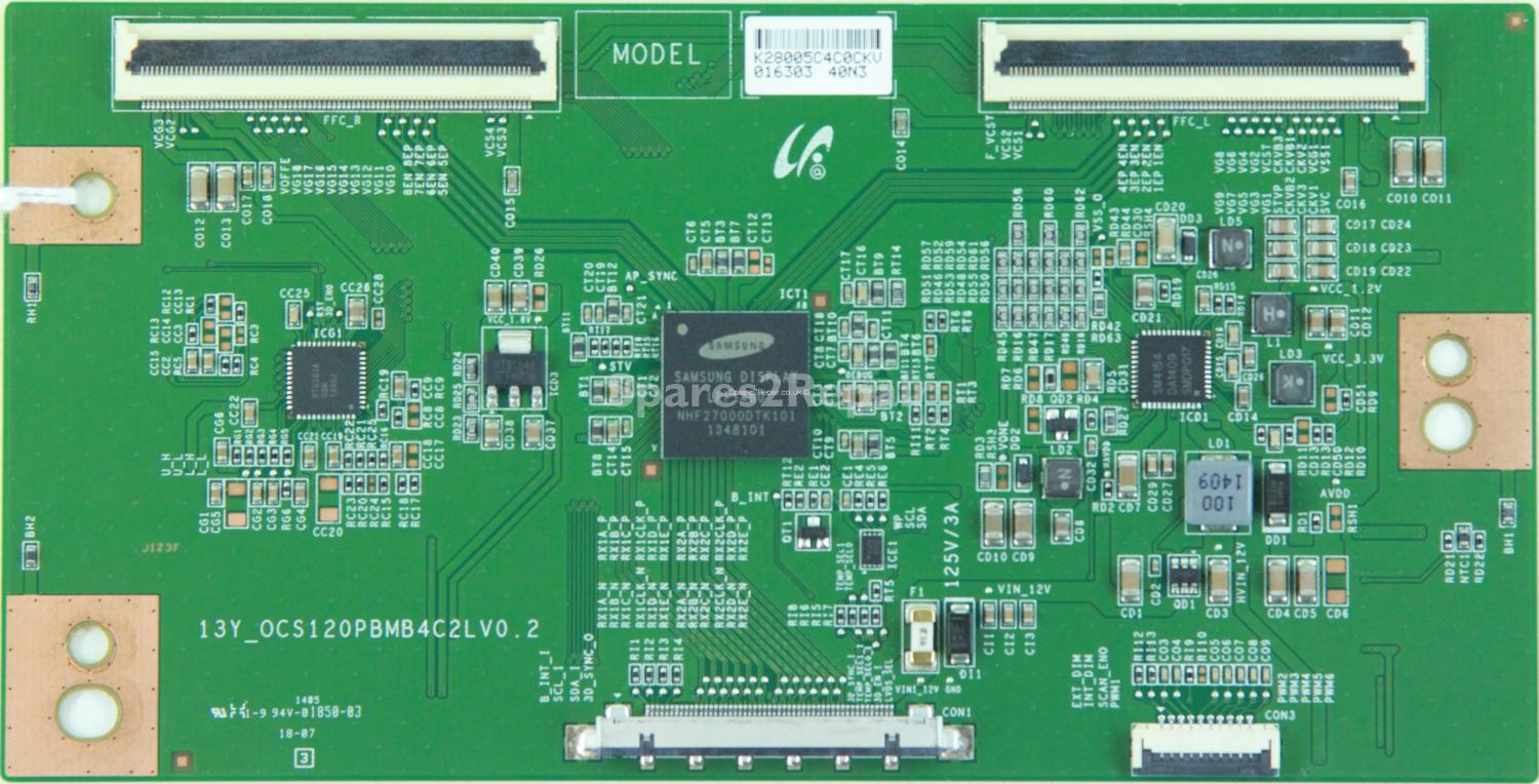 Blaupunkt 40/148Z-GB-5B2-FGKU-UK - T-Con - LJ94-28005C - 13Y_OCS120PBMB4C2LV0.2