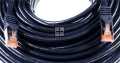 Com Cat6 Patch Cable - Outdoor-patchkabel Cat6a, Rj45, S-ftp, Schwarz, 30m