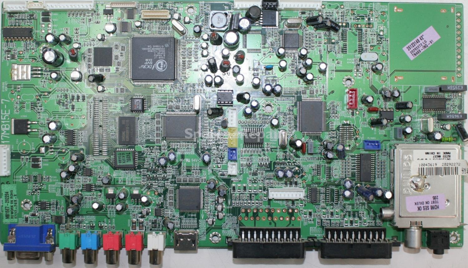 Finlux 42FLD745 - Main AV - 17MB15E-7 - 010606 VER E7 - 26123148 - 20292272