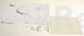 Whirlpool Indesit Modification Kit - C00534183 Installation Kit 45 60cm - 488000534183