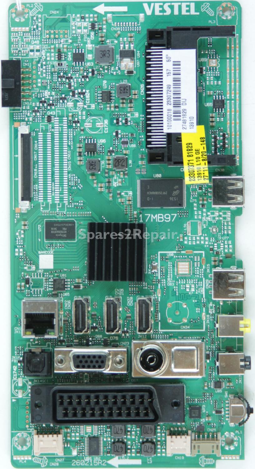 JVC LT-50C750 - Main AV - 23307249 - 17MB97 - 260215R2