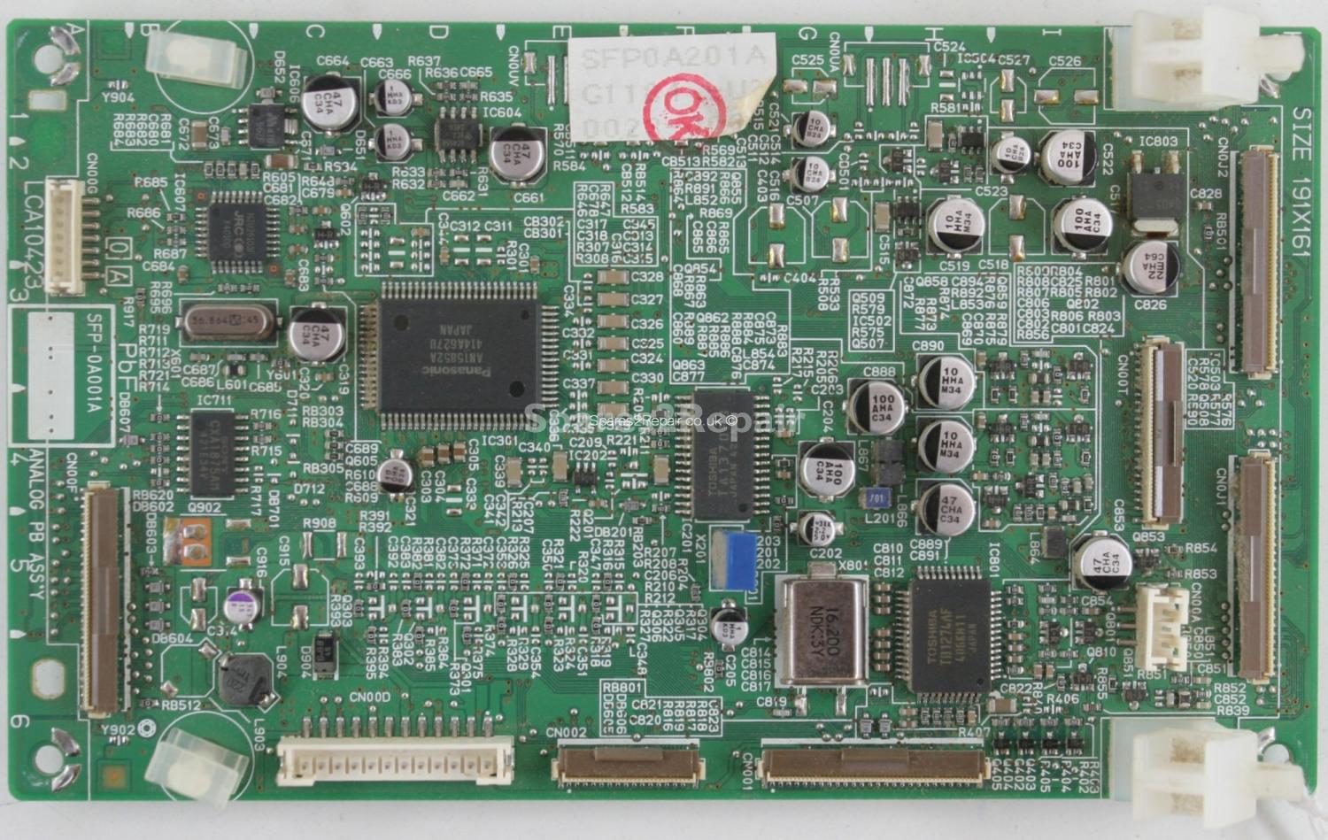 JVC PD-35B50BU - Analogue Board - LCB10423 - SFP0A201A