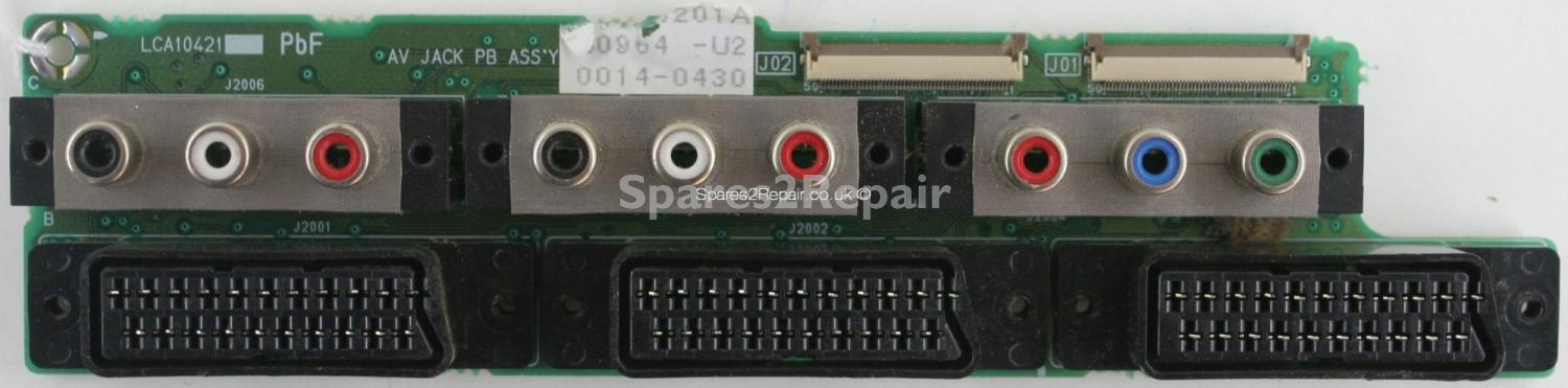 JVC PD-35B50BU - Inputs - LCA10421 - SFP0J201A
