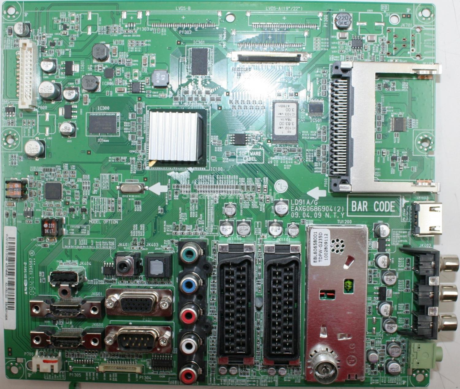 LG 42LH3000 - Main AV - EAX60686904(2) - EBU60710835